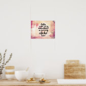 皮肉な民主化ポスター ポスター (キッチン)