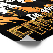 皮肉な狩りおもしろい私のフィットネス鹿に私 ポスター (角)