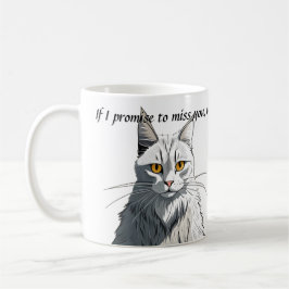 皮肉な猫おもしろいコーヒーまたは紅茶マグカップおもしろいギフト コーヒーマグカップ