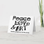 皮肉な猫バレンタインデーのカード シーズンカード (裏面)