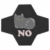 皮肉な猫 サッカーボール (フラット)