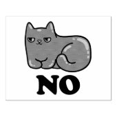 皮肉な猫 ラバースタンプ (インプリント)