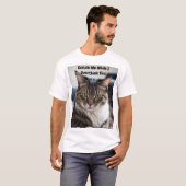 皮肉な猫 Tシャツ (正面フル)