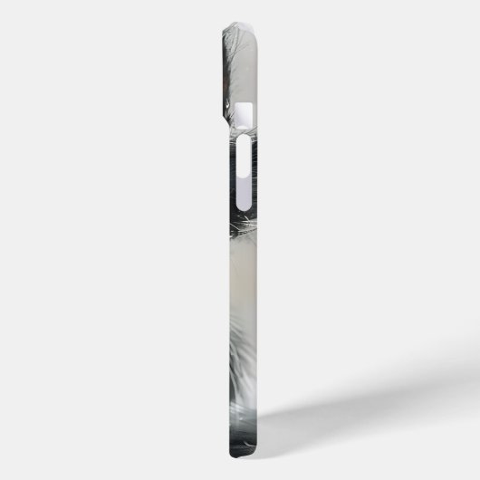 皮肉な猫iPhone / iPadケース Case-Mate iPhoneケース (裏面 / 左)