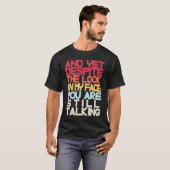 皮肉な皮肉だが、私のFを見ても Tシャツ (正面フル)