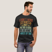 皮肉な皮肉の仕事に就こうとは思わないQ Tシャツ (正面フル)