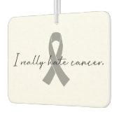 皮肉な私は本当にがんが嫌い |任意のカラーリボン カーエアーフレッシュナー (左)