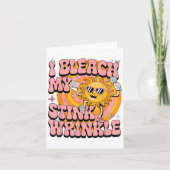 皮肉な私は私の臭いしわおもしろいGag Adulを漂白 カード (正面)