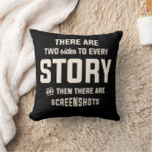 皮肉な話には双方の面があおもしろいる クッション (ブランケット)