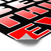 皮肉な誇張 楽しいポスター サイン 引用 (角)