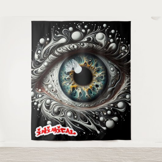皮肉な遍在した目 タペストリー (正面)
