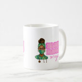 皮肉な静脈瘤引用文 コーヒーマグカップ (正面右)