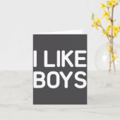 皮肉な面白いジョークを言う男子が好き カード (黄色い花)