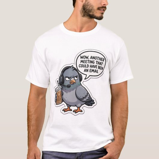 皮肉な面白い引用のカスタムグラフィックTシャツ Tシャツ (正面)