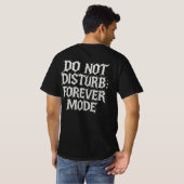 皮肉な面白い引用 Tシャツ (裏面フル)