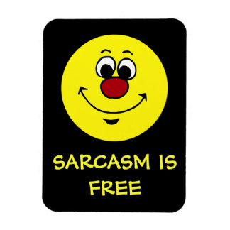 皮肉な顔不機嫌 マグネット