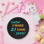 皮肉な21歳の誕生日の態度 ペーパープレート (パーティー)