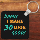 皮肉な30歳の誕生日 キーホルダー (裏面)
