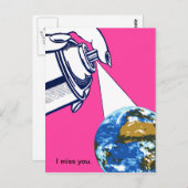 皮肉な ポストカード (正面/裏面)