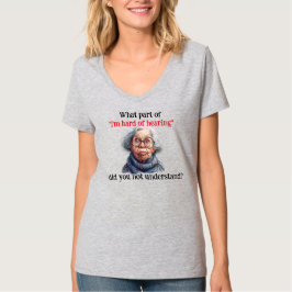 皮肉な「僕は耳の懸命だ」Tシャツ Tシャツ