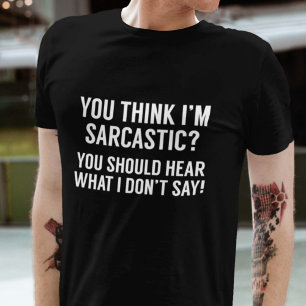 皮肉な Tシャツ