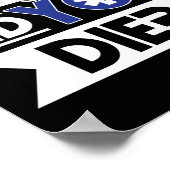 皮肉なEMT EMS救急医療隊員緊急死んだの? ポスター (角)