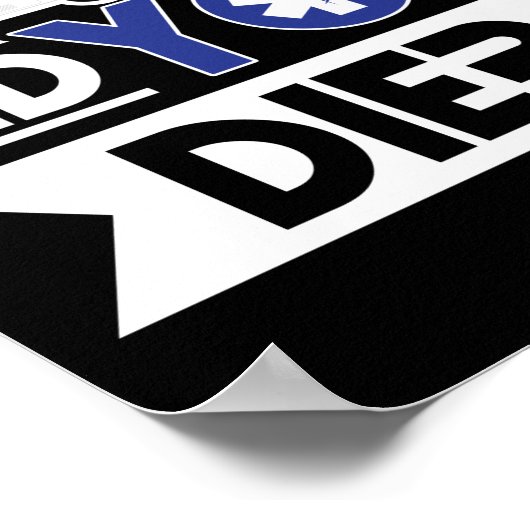 皮肉なEMT EMS救急医療隊員緊急死んだの？ ポスター (角)