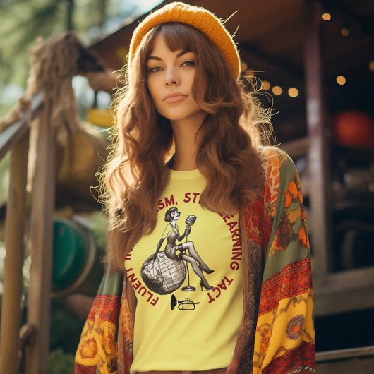 皮肉なTシャツ学に堪能である Tシャツ