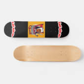 皮肉にも塩を抜く スケートボード (横)