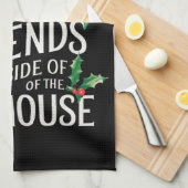 皮肉にマッチする最高の友達の束のクリスマス キッチンタオル (四つ折り)