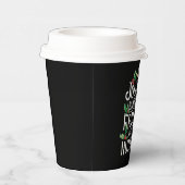 皮肉にマッチする最高の友達の束のクリスマス 紙コップ (右)