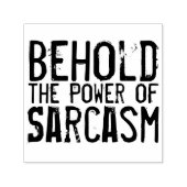 皮肉の力 セルフインキングスタンプ (デザイン)