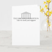 皮肉の基礎 カード (黄色い花)