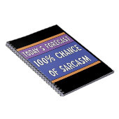 皮肉の100%の可能性 ノートブック (右側)