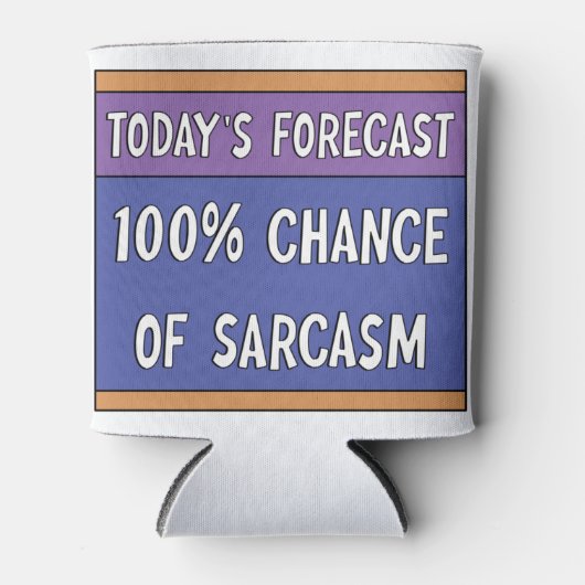 皮肉の100%の可能性 缶クーラー (正面)