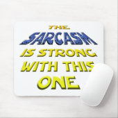 皮肉はこの1と強いです マウスパッド (マウス)