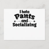 皮肉は人をスタイルで嘲笑する方法だ ポストカード (正面)