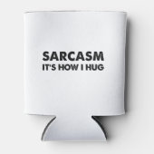 皮肉は私が皮肉を抱き締めるこおもしろいとだ 缶クーラー (正面)