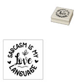 皮肉は私の愛の言葉 ラバー スタンプ (押印)