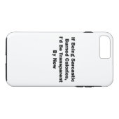 皮肉もしに燃えるカロリー Case-Mate iPhoneケース (裏面(横))