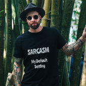 皮肉を受け入れる Tシャツ