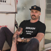 皮肉を受け入れる Tシャツ