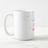 皮肉を流暢に話す コーヒーマグ コーヒーマグカップ (左)
