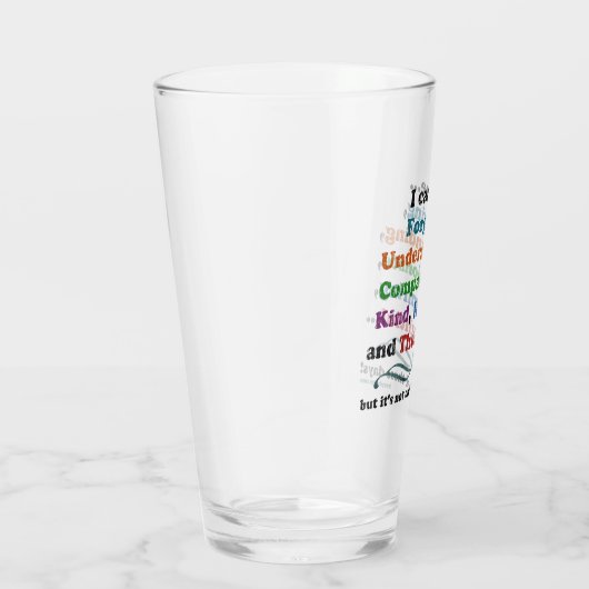 皮肉を言うのは許せる タンブラーグラス (右)