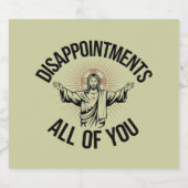 皮肉を言わない全てのクリスチャン ビールラベル (シングルラベル)