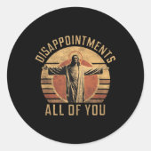 皮肉を言わない皆のクリスチャン・ジェス ラウンドシール (正面)