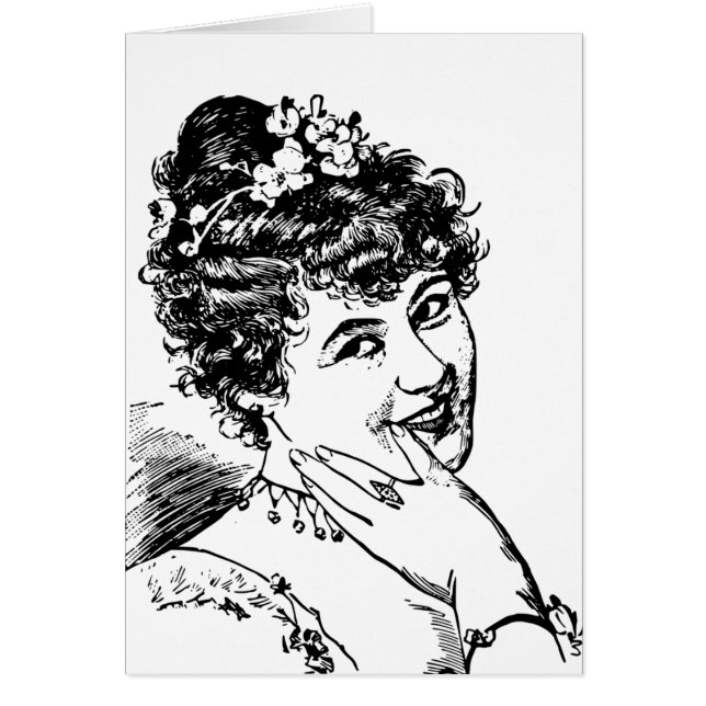 皮肉を込めて浮気をしない女性 (正面)