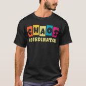 皮肉カオス・コーディネーター、サシータイポグラフィ Tシャツ (正面)