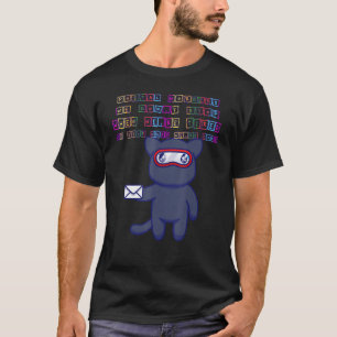 皮肉ストップなさやが行われる郵便局員 Tシャツ