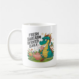 皮肉ドラゴン コーヒーマグカップ